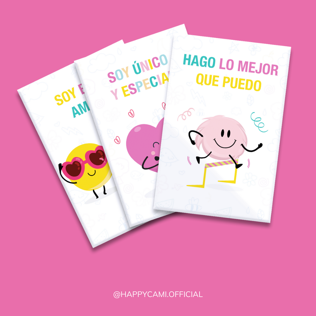 afirmaciones positivas para niños, inteligencia emocional en niños, gestión de emociones en niños