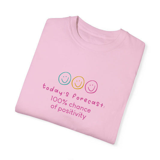 Camiseta 100% Positivity - Blossom