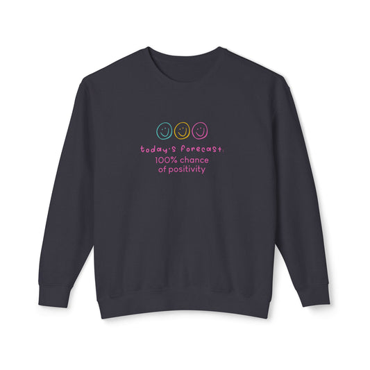 100% Positivity Crewneck - Black