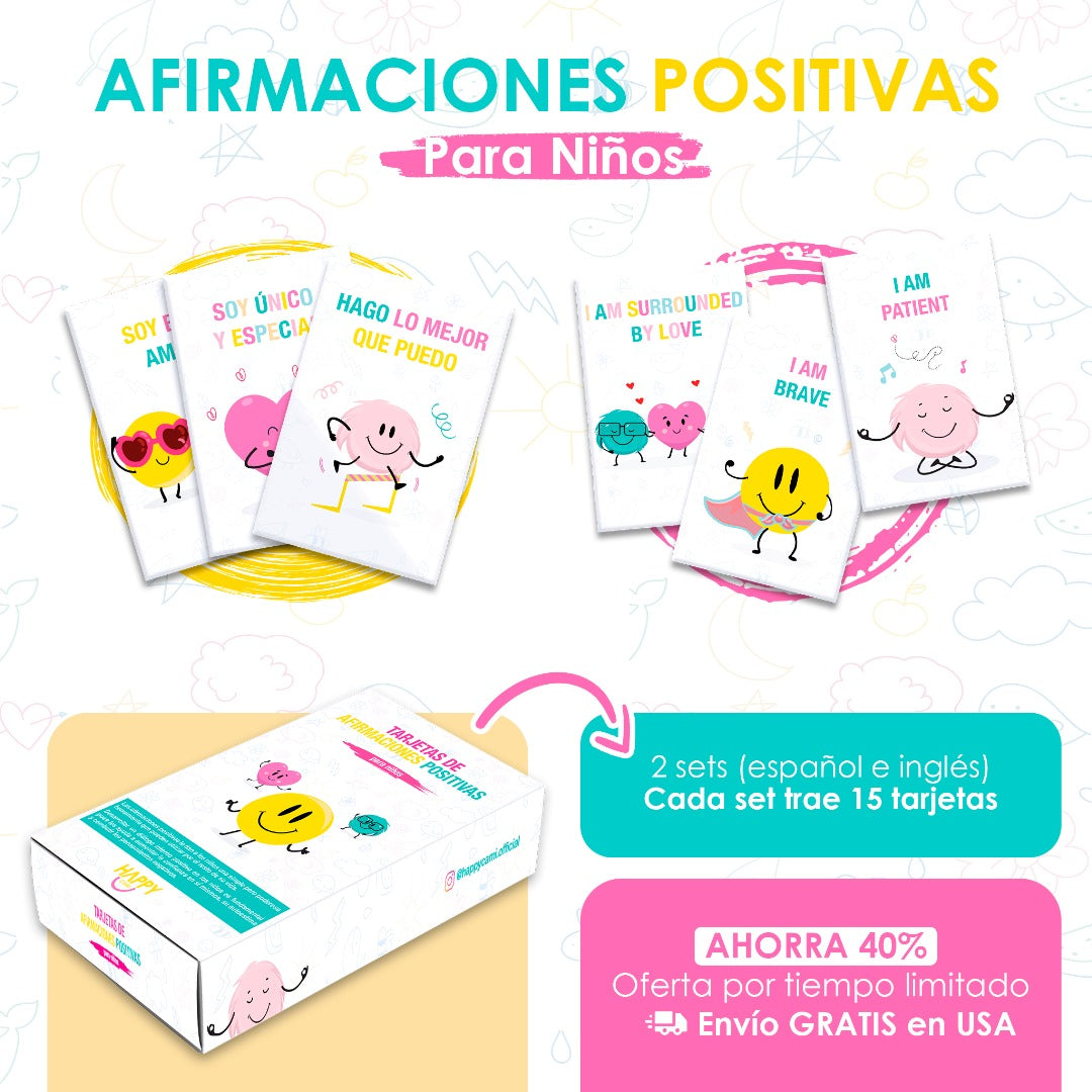 OFERTA: Afirmaciones Positivas en Español e Inglés